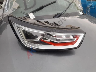 Audi A1 S1 2014-2018 Headlight Right Drivers Xenon LED Red Trim 8XA941006C - Image 1 of 4