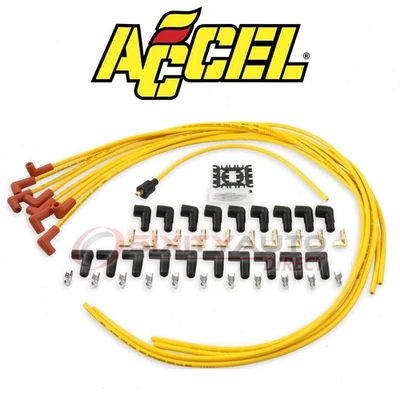 ACCEL Spark Plug Wire Set for 1977-1980 Pontiac Grand LeMans 5.0L 5.7L V8 - vf - Изображение 1 из 4