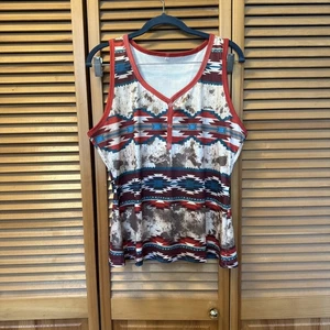 Azteken Western Tank Top Gr. L - Bild 1 von 5