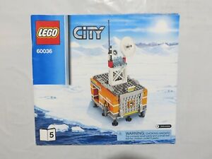  LEGO City Arctic-1 Base Camp - (60036) - nur Bedienungsanleitung NX
