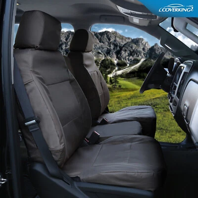 Fundas de asiento personalizadas balísticas Coverking Cordura para Ford F-250 - Hechas a pedido Foto 1 de 4