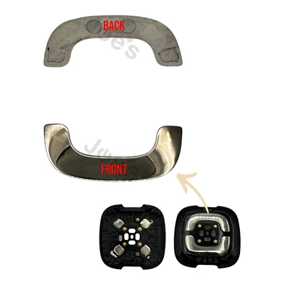 1 x Fitbit Sense 2 FB521 Smartwatch Bracket Metal For Back Cover Sensor - Part - Image 1 of 2