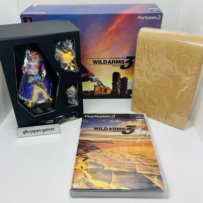 PS2 WILD ARMS Advanced 3rd Premium Box w/ Figure & Pouch Japan PlayStation2 - Image 1 of 4