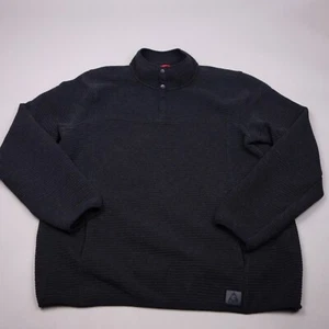 Gerry Sweatshirt XL Gray Pullover Mock Neck Casual Mens - Picture 1 of 12