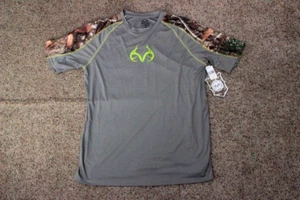 Realtree by Staghorn River 100% Polyester S/S T-Shirt Herren Gr. L - Bild 1 von 2