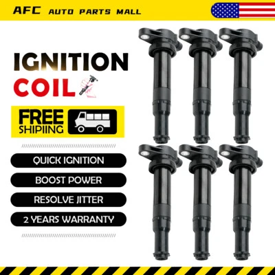 OEM quanlit6*Ignition Coil Replacement for 2007-2011 Hyundai Santa Fe 2.7L UF558 - Image 1 of 4