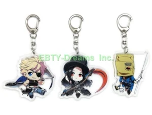3er Set Guilty Gear Acryl Schlüsselanhänger Sünde, Faust, Testament v1 - Bild 1 von 2