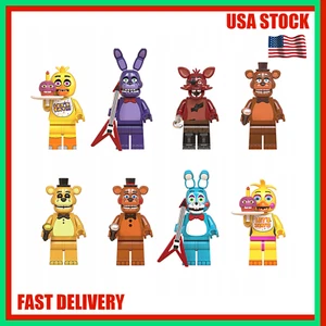 8pcs/set Game FNAF Five Nights at Freddy's Action Figure Toy Pirate Toy Gift - Picture 1 of 11
