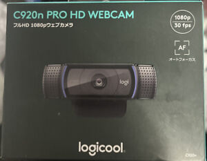 Logicool C920n HD Pro Webcam Widescreen Video Calling & Recording 1080 Cam New