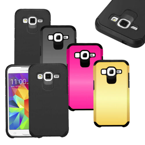 Shockproof Hard Hybrid Case Cover For Samsung Galaxy Core Prime Prevail LTE G360