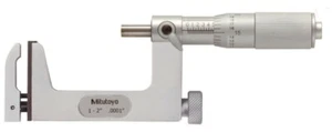 Mitutoyo 117-108 Uni-Mike Micrometer, 1-2" Range, .0001" Graduation - Picture 1 of 2