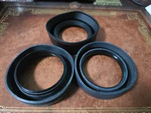 Three 77mm Rubber Lens Hood For Camwra Lens. - Picture 1 of 2
