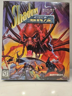 IBM PC ROM Game-Sirtech SHADOWS OVER RIVA Realms of Arkania III-1997 - Image 1 of 3