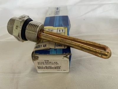 NUEVO OEM Ford 2003-2010 E-250 E-350 F-250 F-350 Bloque de motor calentador 3C3Z-6A051-Aa Foto 1 de 4