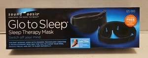 Máscara de terapia del sueño Sound Oasis Glo To Sleep GTS1000 - Nueva N - Imagen 1 de 4