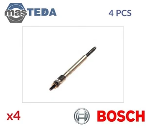 0 250 202 041 ENGINE GLOW PLUGS BOSCH 4PCS NEW OE REPLACEMENT - Picture 1 of 12