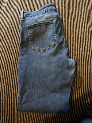 NYDJ Jeans Womens Size 10 Blue Denim Marilyn Straight Not Your Daughters Jeans - Image 1 of 4