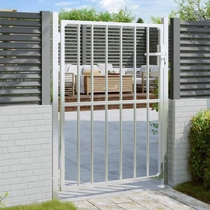 Garden Gate 39.4" x 57.1" Stainless Steel - Picture 1 of 8