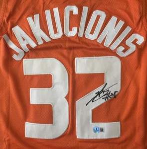 Kasparas Jakucionis Signed Autographed Illinois Fighting Illini Jersey BAS COA - Picture 1 of 4