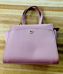 Steve Madden Small Dusty Rose Pink Purse Top Handle Inner Pockets - Picture 1 of 9