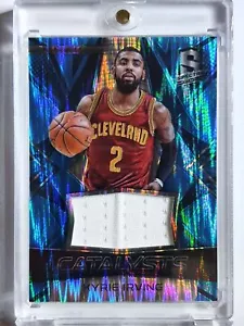 2016 Spectra Kyrie Irving #PATCH NEON BLUE /99 Holo - Ready to Grade - Picture 1 of 4