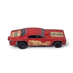 Hot Wheels Redline Red Mongoose Plymouth Tom McEwen Coca-Cola Die Cast 1969 - Picture 1 of 10