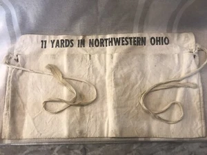 Vintage Werbung Nagelschürze 11 Yards in Northwestern Oh - Bild 1 von 2