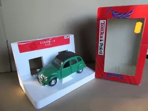 840L Vintage 1973 Polistil Tonka 2240 Italia Citroën 2cv Verde 1:25 + Caja - Imagen 1 de 11