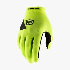 Cycling Full Finger Gloves 100 Ridecamp Yellow X Large