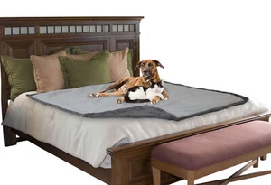 60 x 80 inch Waterproof Warm Soft Fleece Pet Blanket Cat Dog Bed Mat Pad Cushion - Picture 1 of 7