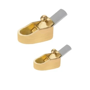 Woodworking tools 2 pcs various sizes Mini Brass planes,violin making tools - Picture 1 of 3