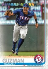 Ronald Guzman 2019 Topps Series 1 Baseball Card #320 Texas Rangers Future Stars