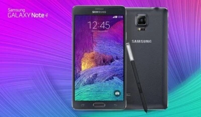 Samsung Galaxy Note 4 SM-N910a - 32GB - Charcoal Black (Unlocked)  Good - Image 1 of 2