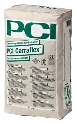 PCI Carraflex weiß 25 kg Naturstein-Kleber Marmor Granit Solnhofener-Platten - Bild 1 von 3