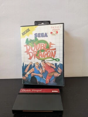 Double Dragon (Sega Master) With Case and Tested - Image 1 of 3