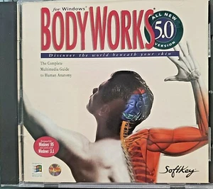 Body Works 5.0 (PC, 1995) por Soft Key CD ROM (usado) - Imagen 1 de 4