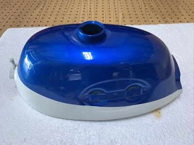 TANQUE DE COMBUSTIBLE HONDA Z50A 1970 Y 1971 AZUL CARAMELO ZAFIRO (DEFECTOS DE TRABAJO DE PINTURA (T*#2) Foto 1 de 4
