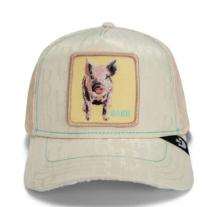 Goorin Bros THAT’LL DO PIG BABE Animal Farm Trucker Hat Cap NWT - Picture 1 of 12
