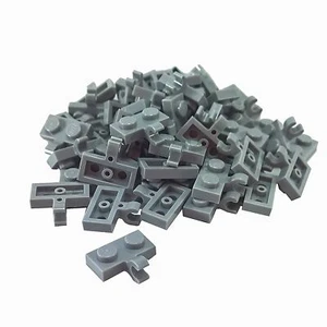 50 nuevos ladrillos LEGO Plate Mod 1 x 2 Clip Horizontal on Side Gris azulado - Imagen 1 de 1