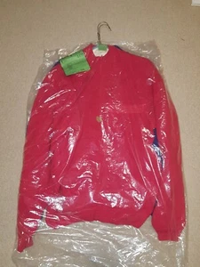 Vintage Patagonia Wool Alpiniste Pullover Sweater 1/4 Zip Red Large Mint - Picture 1 of 13