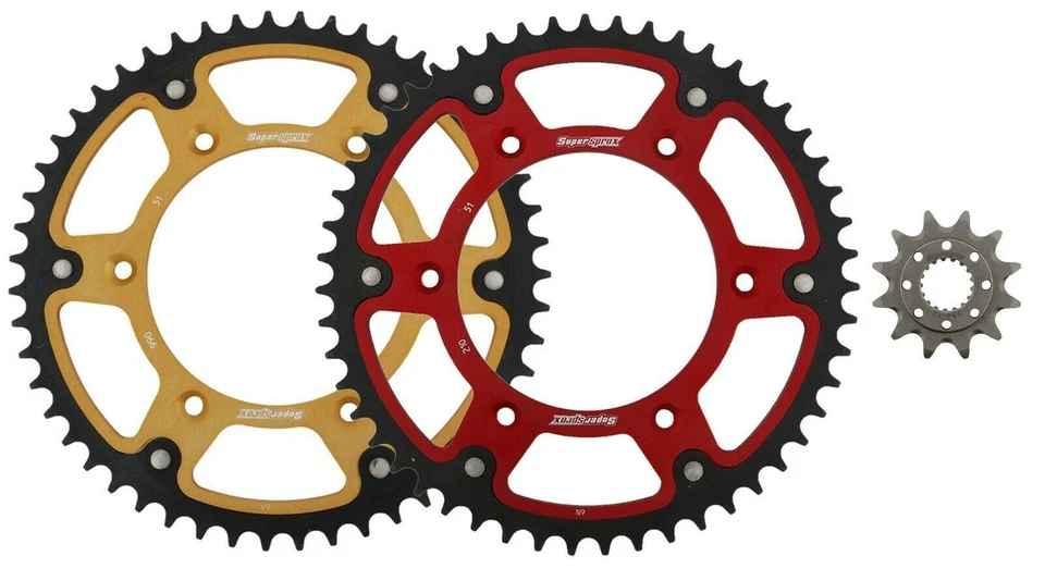 Supersprox Front & Stealth Rear Sprocket Kit for Honda CRF450R & CRF450RX - Image 1 of 1