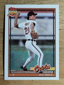 1991 Topps #127 Joe Price - Picture 1 of 2
