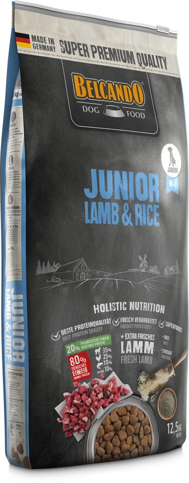 Belcando 553125 Junior Lamm und Reis 12.5 Kg Hundfutter