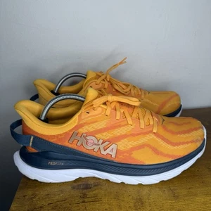 Hoka One One Mach Supersonic Running Shoes Men’s Size 10.5 D Orange - Picture 1 of 7