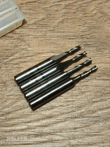 4 ONSRUD 52-240B 1/8" CNC Router Bit UPCUT Ball Nose 2 Flute - Picture 1 of 4