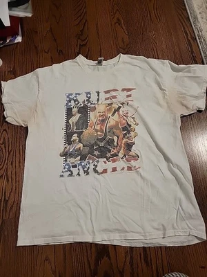 Camiseta WWE Kurt Angle Juegos Olímpicos Para Hombres Talla XL Lucha De Colección Camiseta Rara  Foto 1 de 4