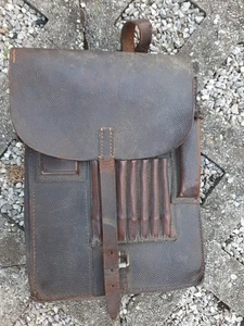 Borsa di segnalazione tedesca in pelle WW2 - Foto 1 di 4