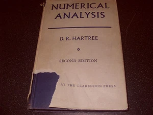 Numerical Analysis By D R Hartree 1958 - As Photo - Picture 1 of 1