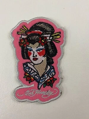 Deadstock Ed Hardy Gaisia Logo Iron On Patch Appliqué Embroidered Sewing (Small)