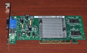 Nvidia GeForce4 MX 420 64MB AGP VGA 08Y483 - Photo 1/4